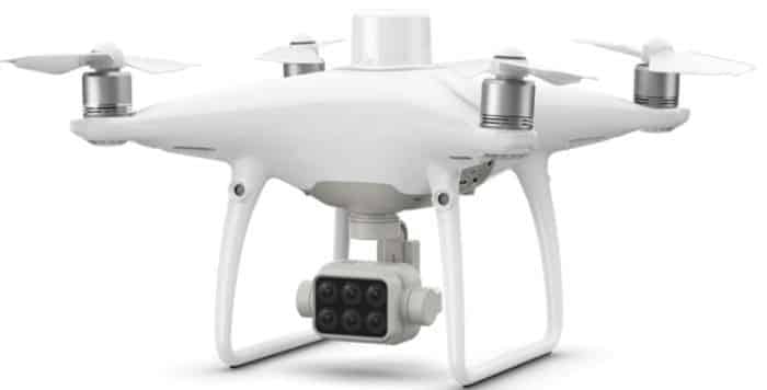 Multispectral cameras for drones